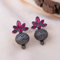 Premium Mirror Box with 12 Pairs of Oxidised Earrings