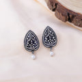 Premium Mirror Box with 12 Pairs of Oxidised Earrings