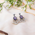 Premium Mirror Box with 12 Pairs of Oxidised Earrings