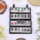 12 Pairs of Oxidized Stud Earrings with Jewelry Box