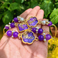 Handmade Resin Customized Name Rakhi | Premium Personalized Rakhi for Bhai
