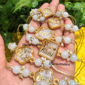 Handmade Resin Customized Name Rakhi | Premium Personalized Rakhi for Bhai