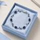 Luxury Floral Stone Tulip Bracelet - Elegant Gold & Crystal Charm for Every Occasion